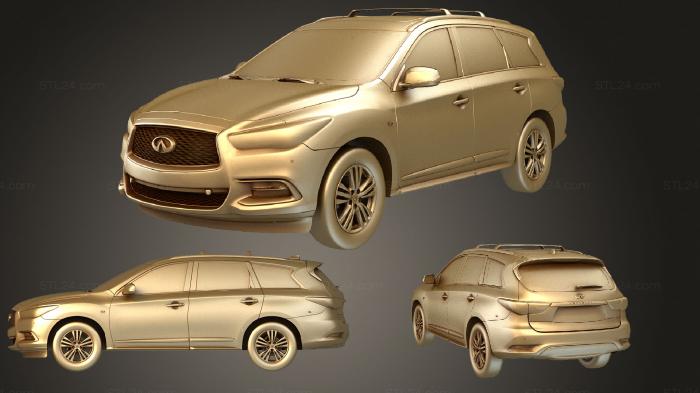 Автомобили и транспорт (Бесконечность QX60, CARS_1993) 3D модель для ЧПУ станка